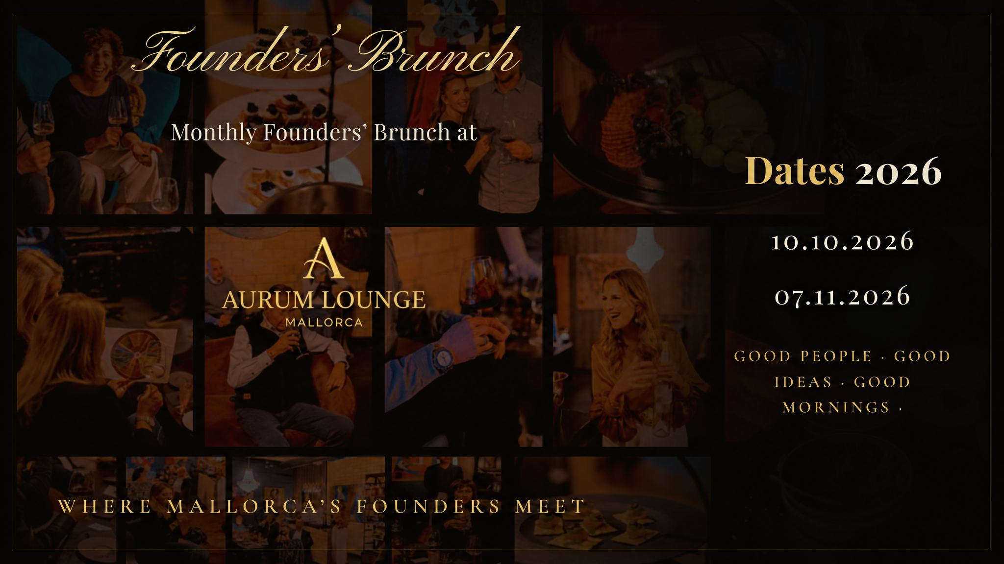 Founders Brunch at Aurum Lounge