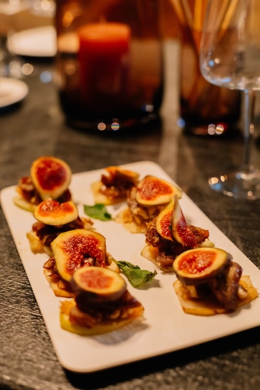 Artisanal cuisine at Aurum Lounge